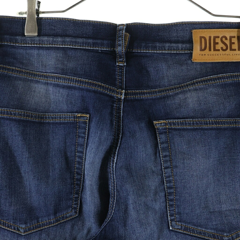 DIESEL(ディーゼル) デニムパンツ ボトムス ロゴ コットン ブルー