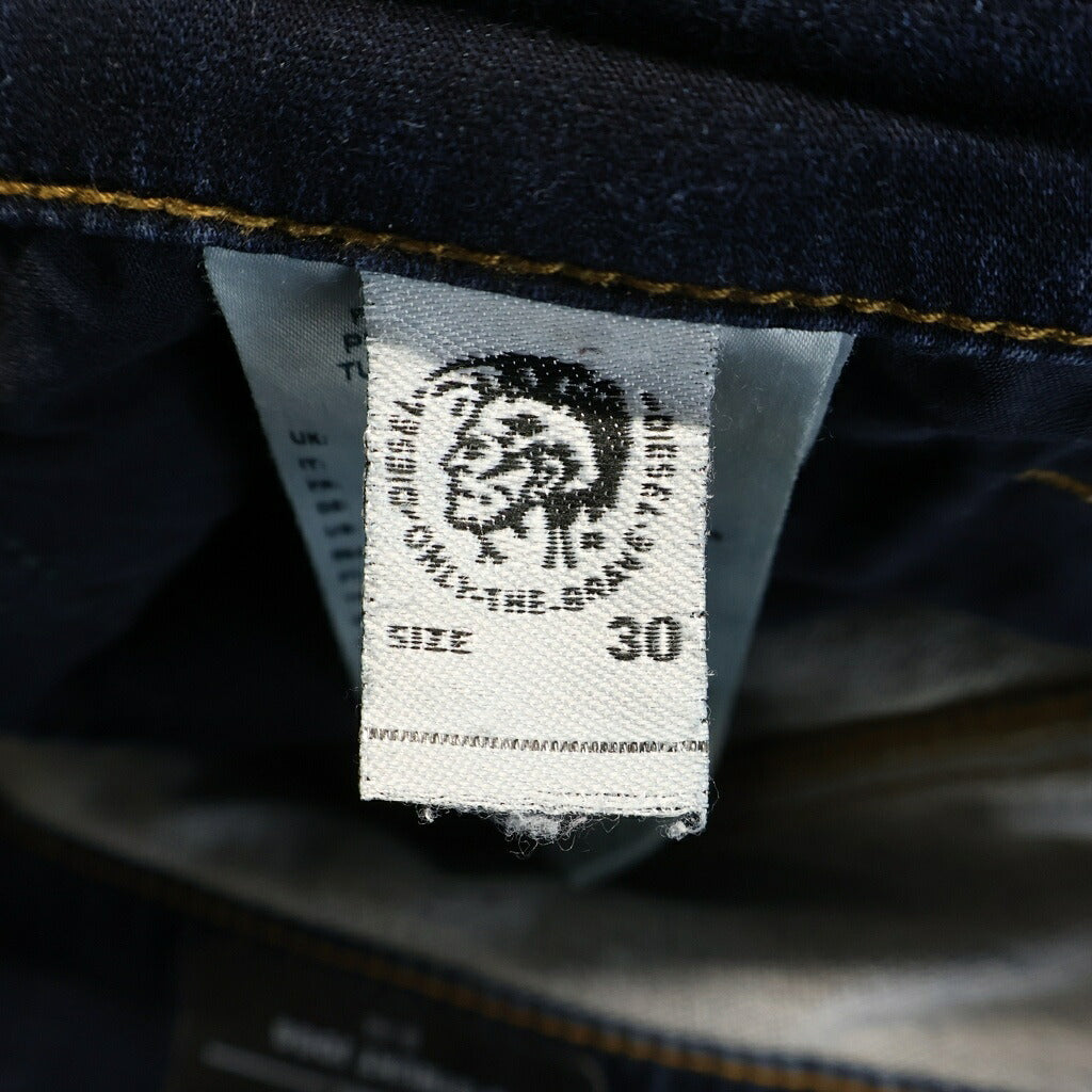 DIESEL(ディーゼル) デニムパンツ ボトムス ロゴ コットン ブルー