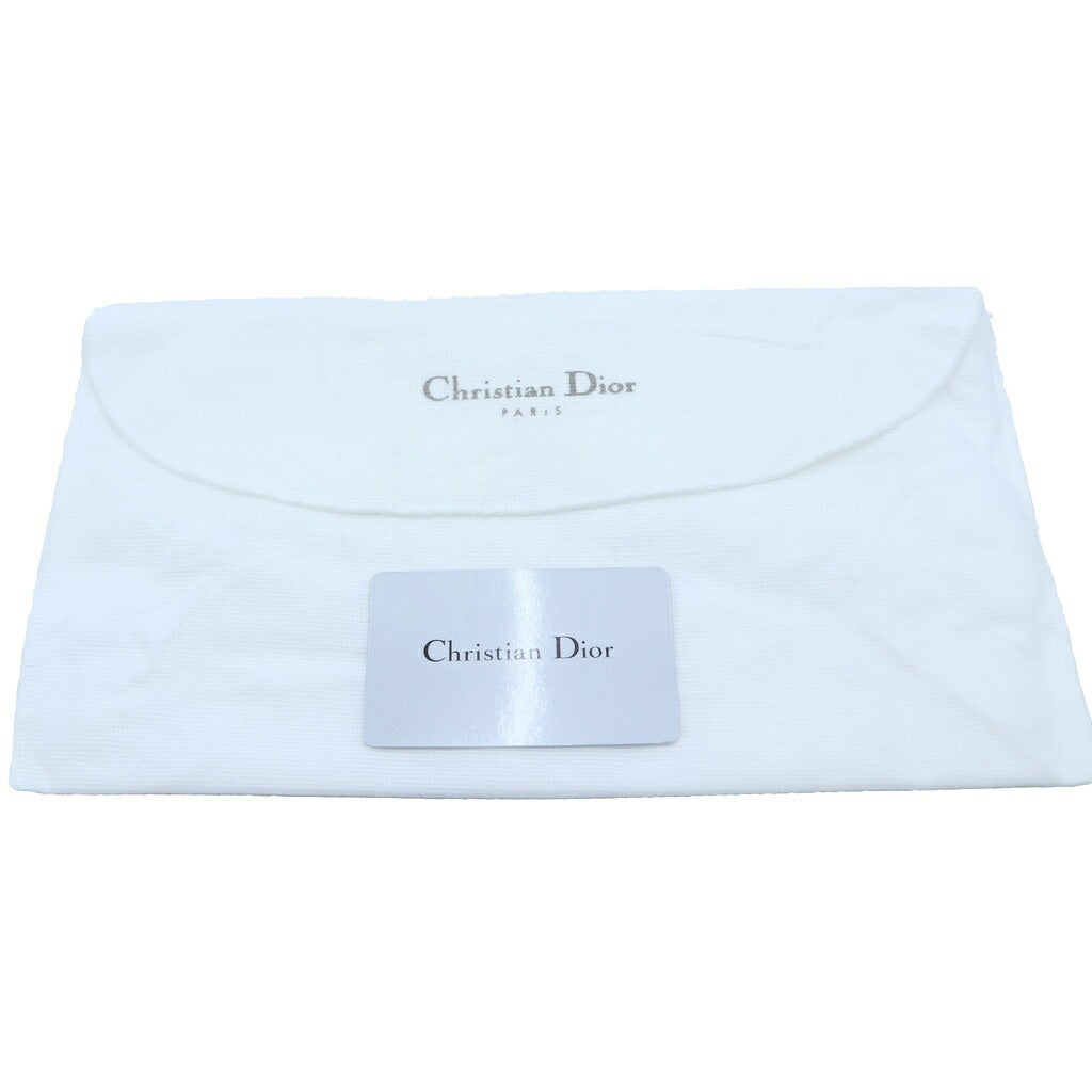 Christian Dior(クリスチャンディオール) トロッター ポーチ 小物入れ ブラウン キャンバス×レザー