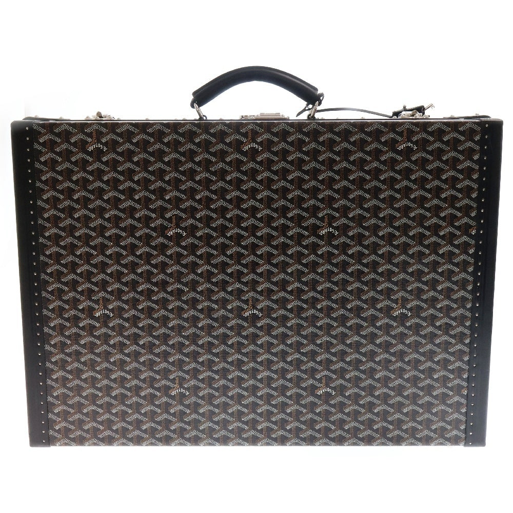 GOYARD(ゴヤール) ヘリンボーン トランクケース ブラック