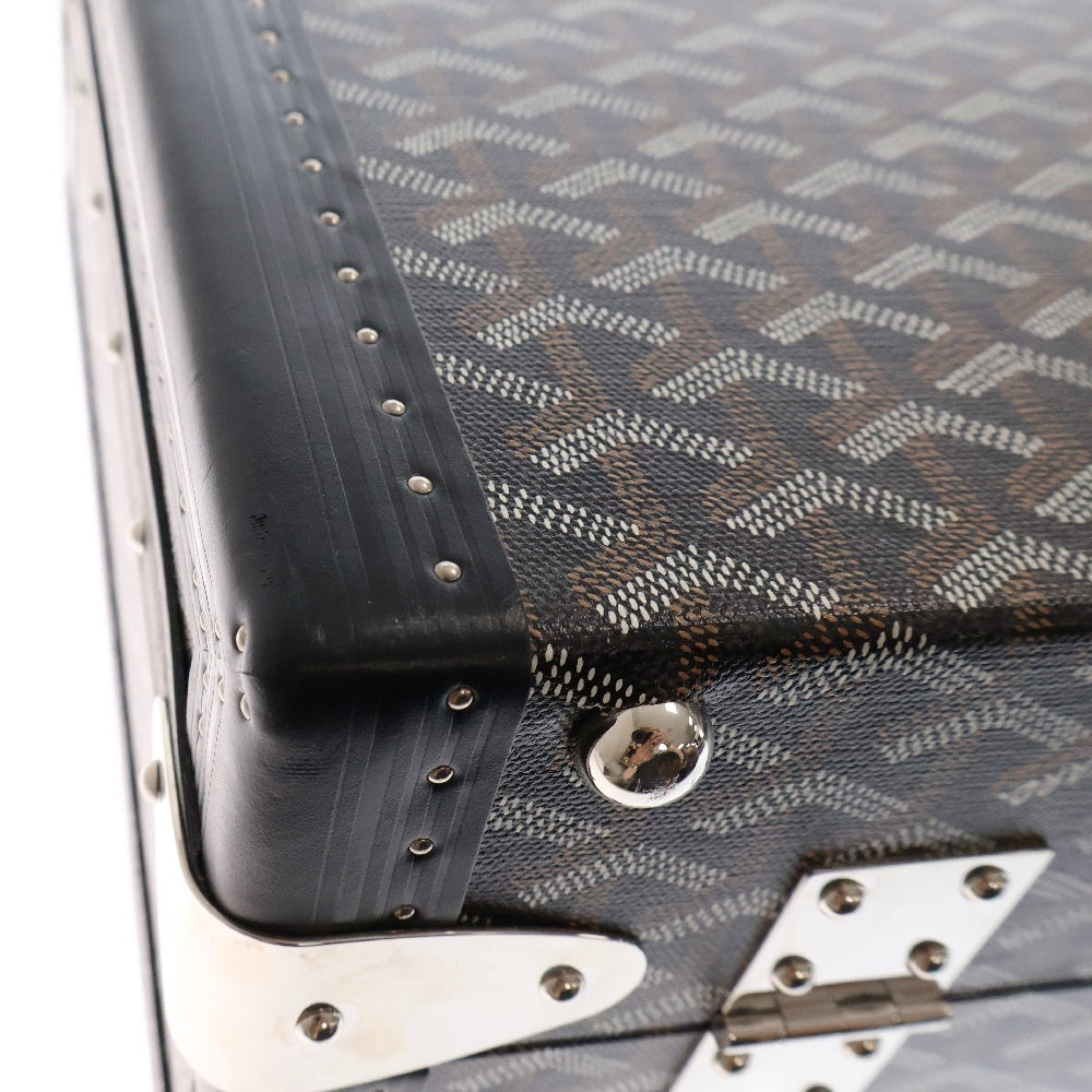 GOYARD(ゴヤール) ヘリンボーン トランクケース ブラック