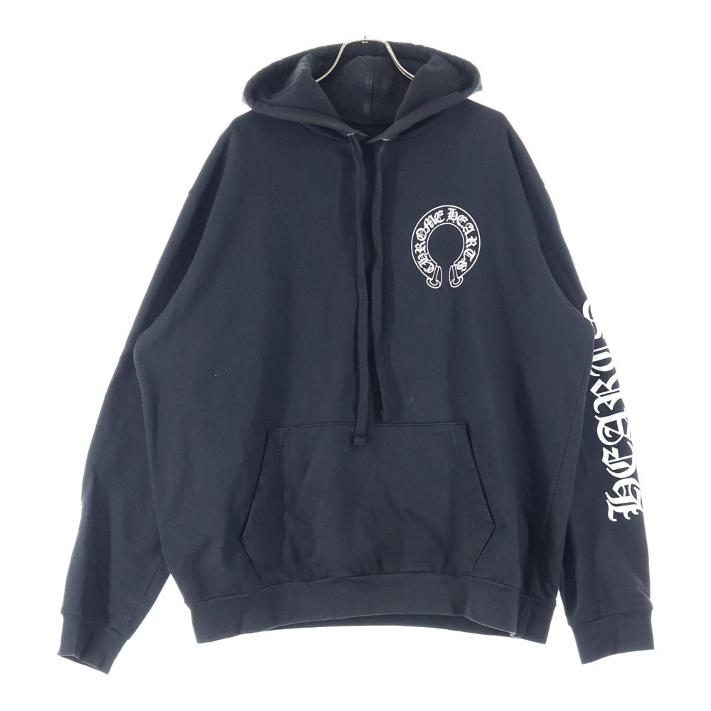 CHROME HEARTS(クロムハーツ) ×MATTY BOY Chomper horseshoe Hoodie チョンパー ホースシュー プルオーバーパーカー ブラック
