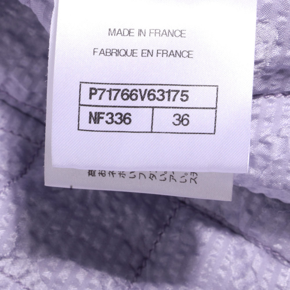 CHANEL(シャネル) Light Pink Double Tweed Jacket ココボタン ダブル ツイードジャケット ココボタン ライトピンク 21S コットン×ポリエステル