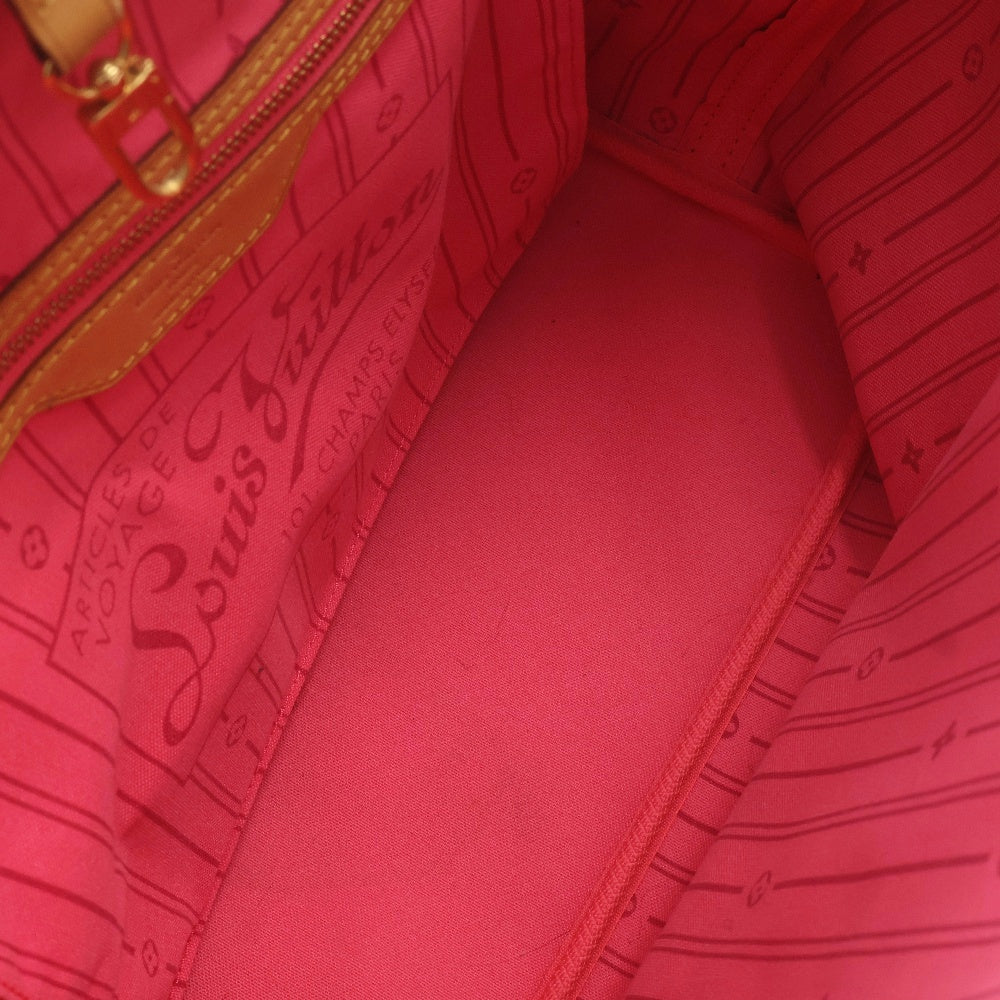 LOUIS VUITTON(ルイヴィトン) モノグラムローズ ネヴァーフルMM トートバッグ ブラウン PVCレザー M48613