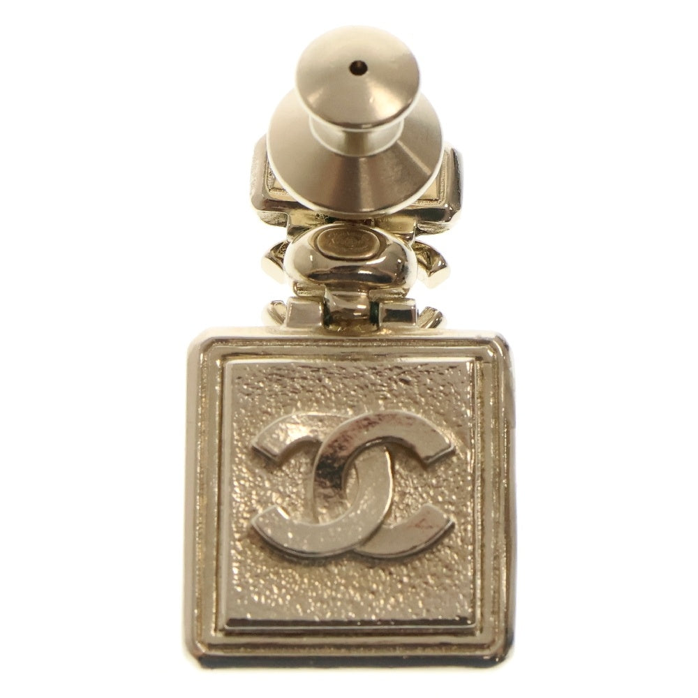 CHANEL(シャネル) ココマークブローチ 香水ボトルモチーフ ラインストーン シャンパンゴールド GP A23P