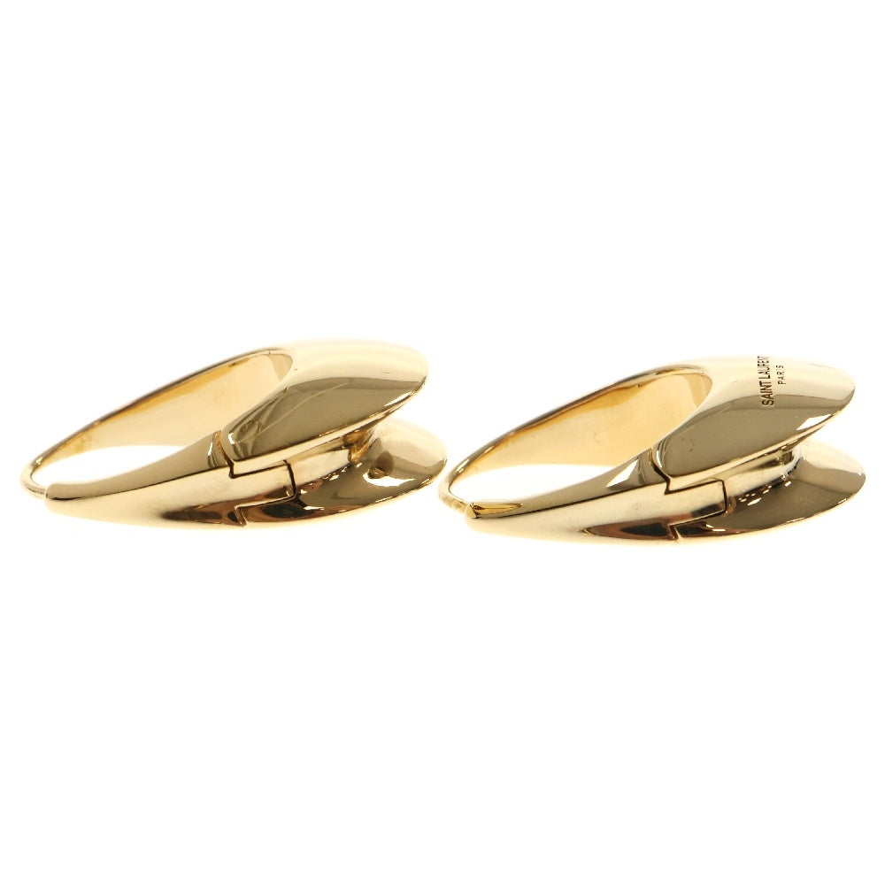 SAINT LAURENT PARIS(サンローランパリ) ロゴ ピアス GP ゴールド アクセサリー