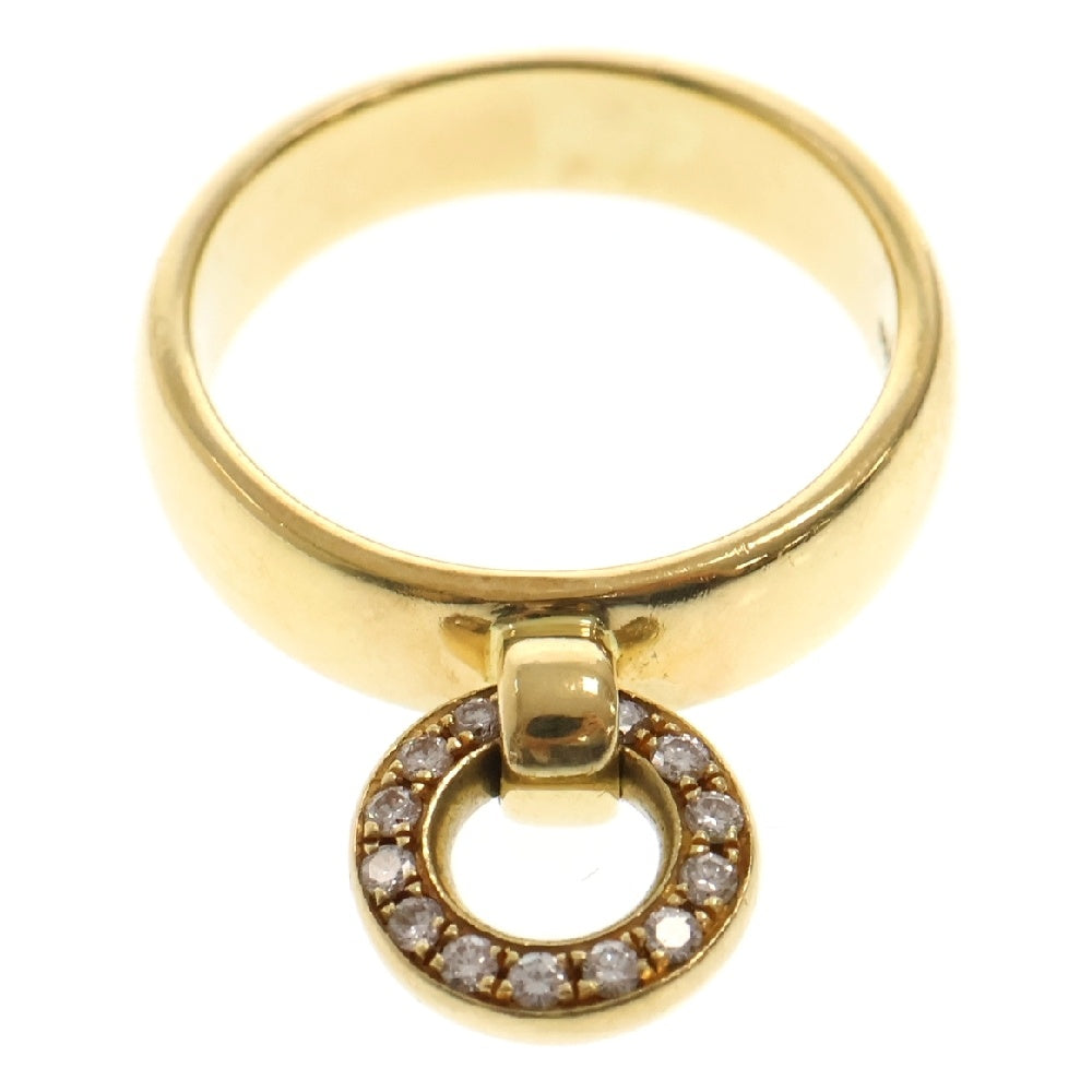 TIFFANY&Co(ティファニー) ドアノッカー ダイヤモンド リング 750 K18 イエローゴールド 指輪 アクセサリー ジュエリー