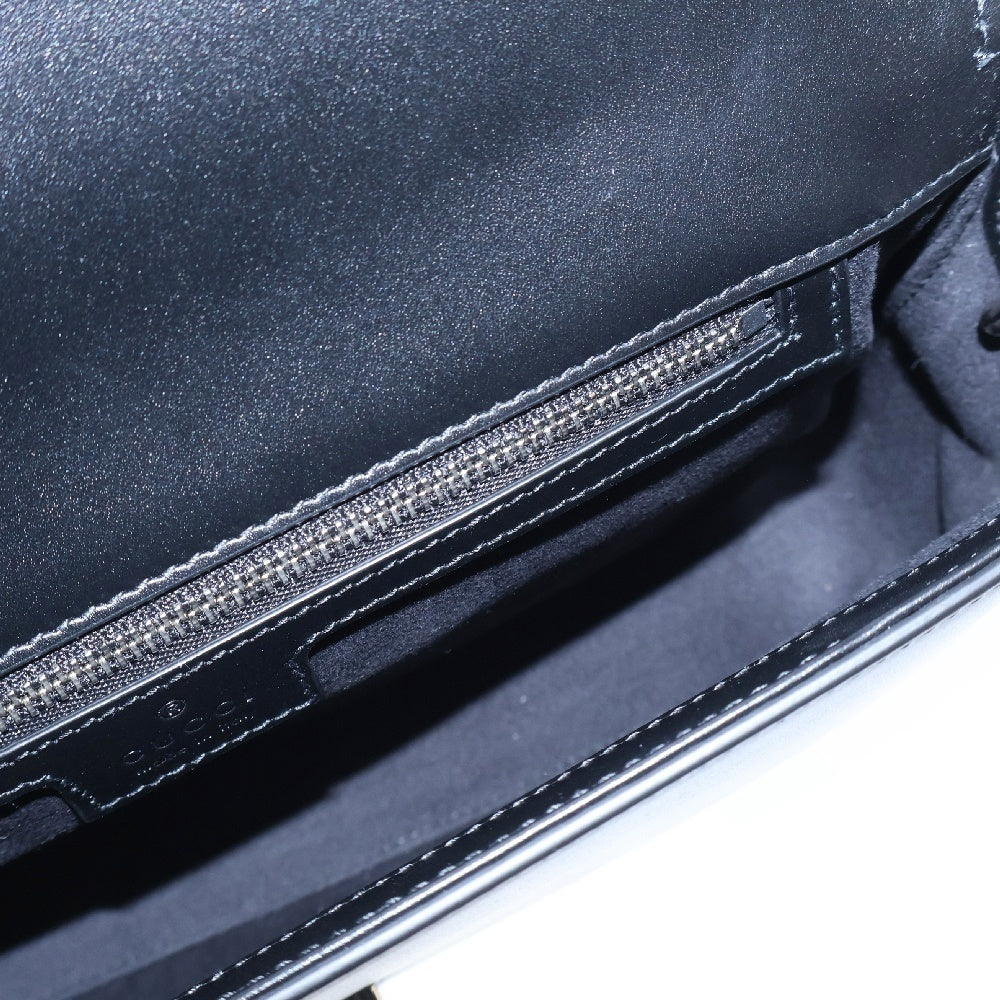 GUCCI(グッチ) プチ GG スモール 2WAY ショルダーバッグ ハンドバック ブラック 739721