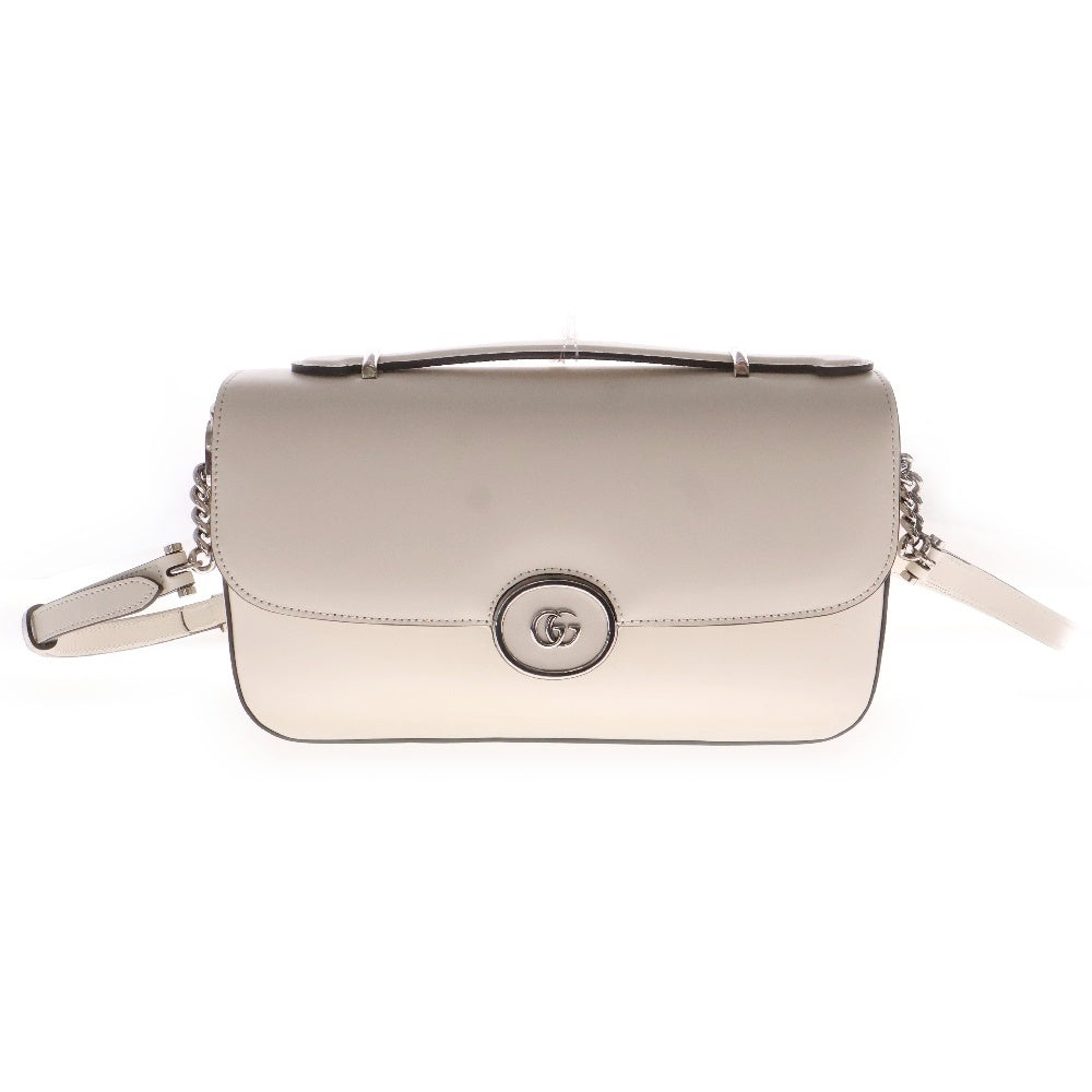 GUCCI(グッチ) プチ GG スモール 2wayバック 白