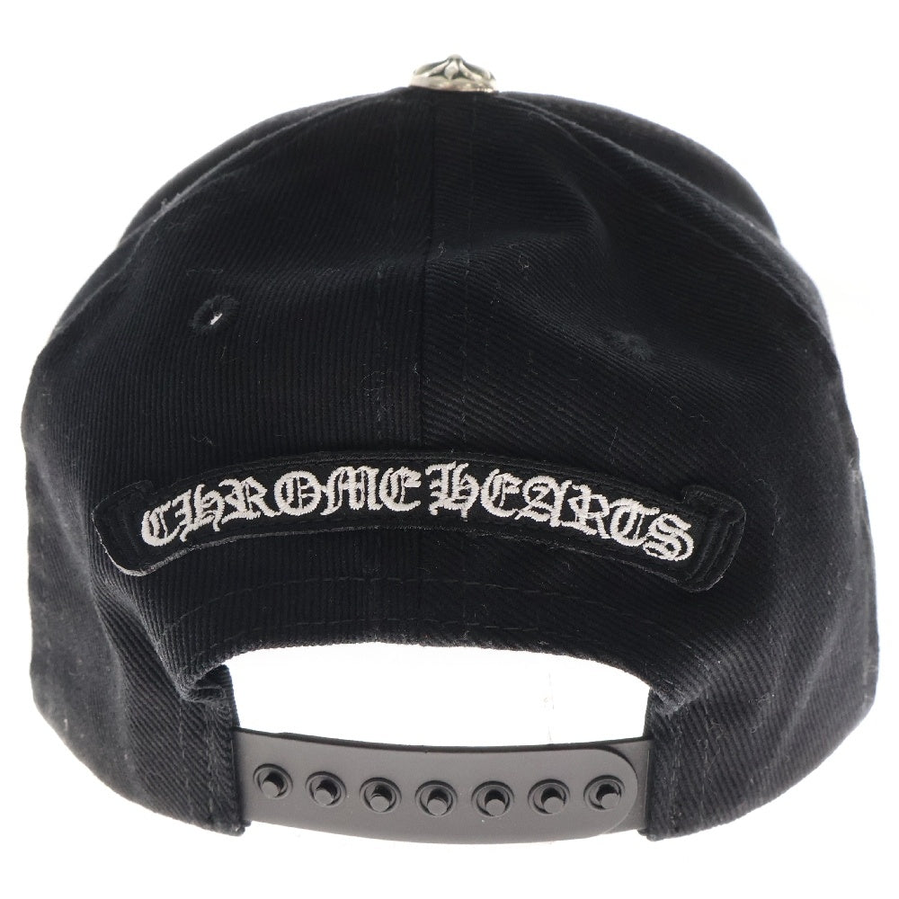 CHROME HEARTS(クロムハーツ) Vertical Logo Hat CHロゴ ベースボールキャップ 帽子 ブラック