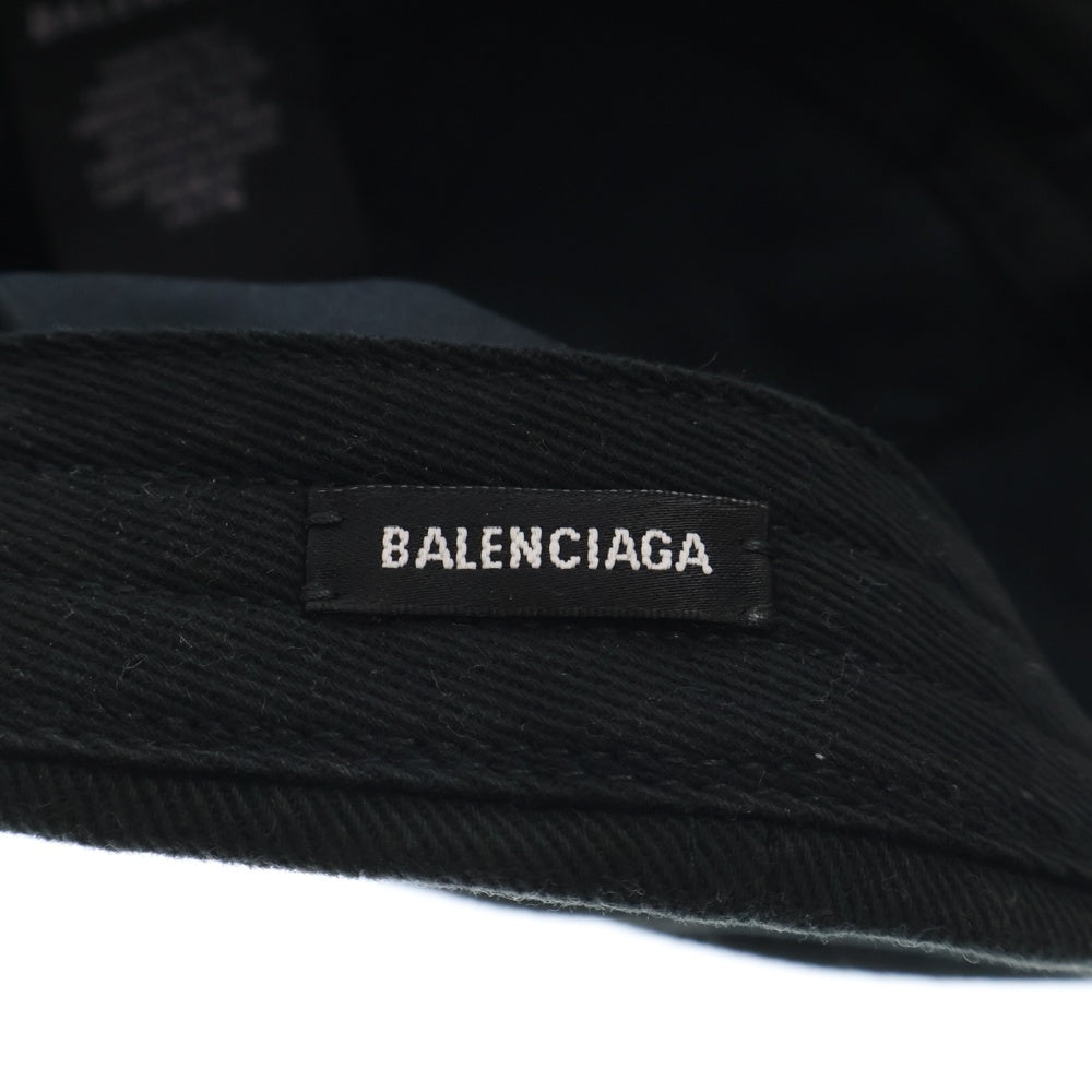 BALENCIAGA(バレンシアガ) ロゴ キャップ ブラック 帽子