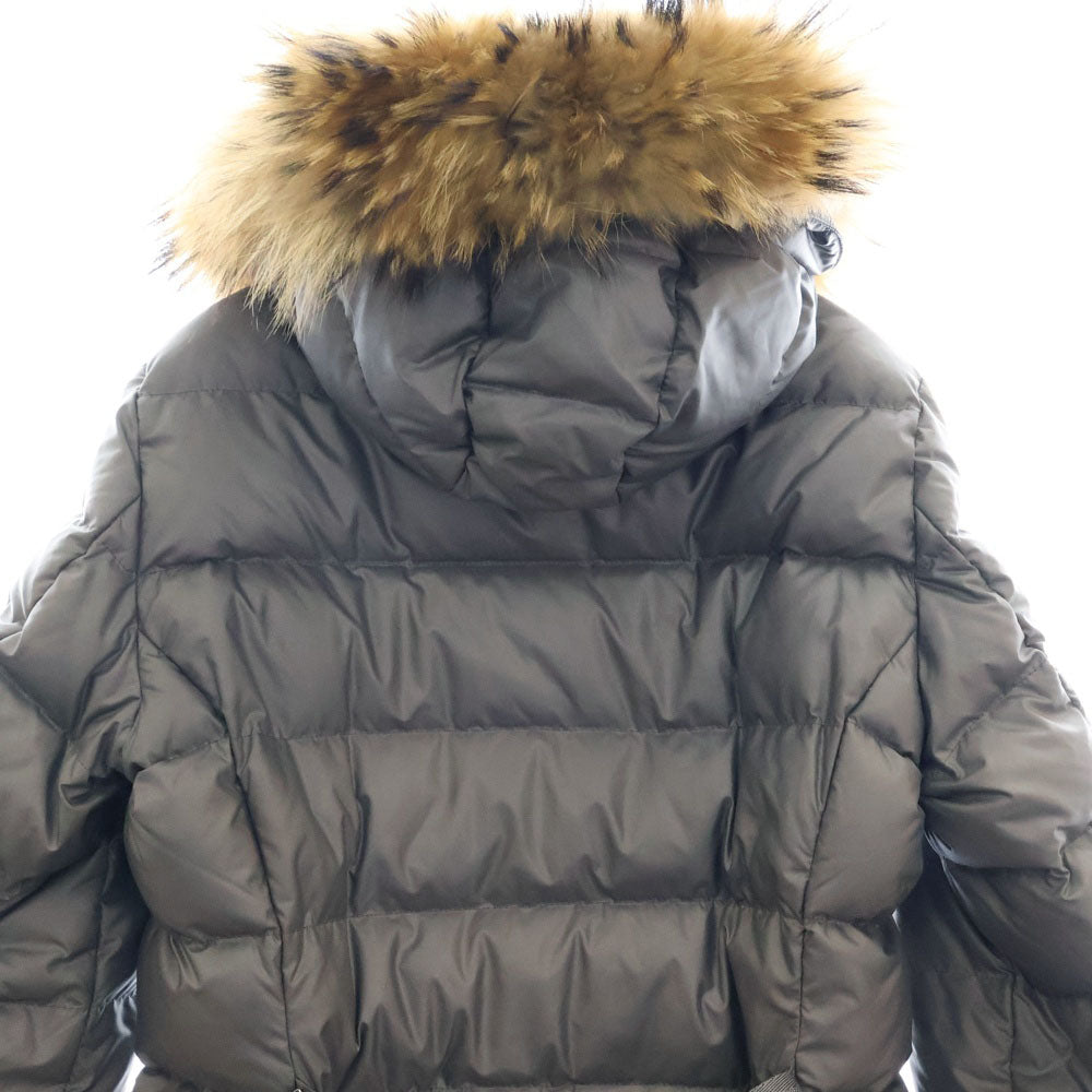MONCLER(モンクレール) NANTESFURnantesfur ナンテスファー ダウンコート ジャケット グレー レディース
