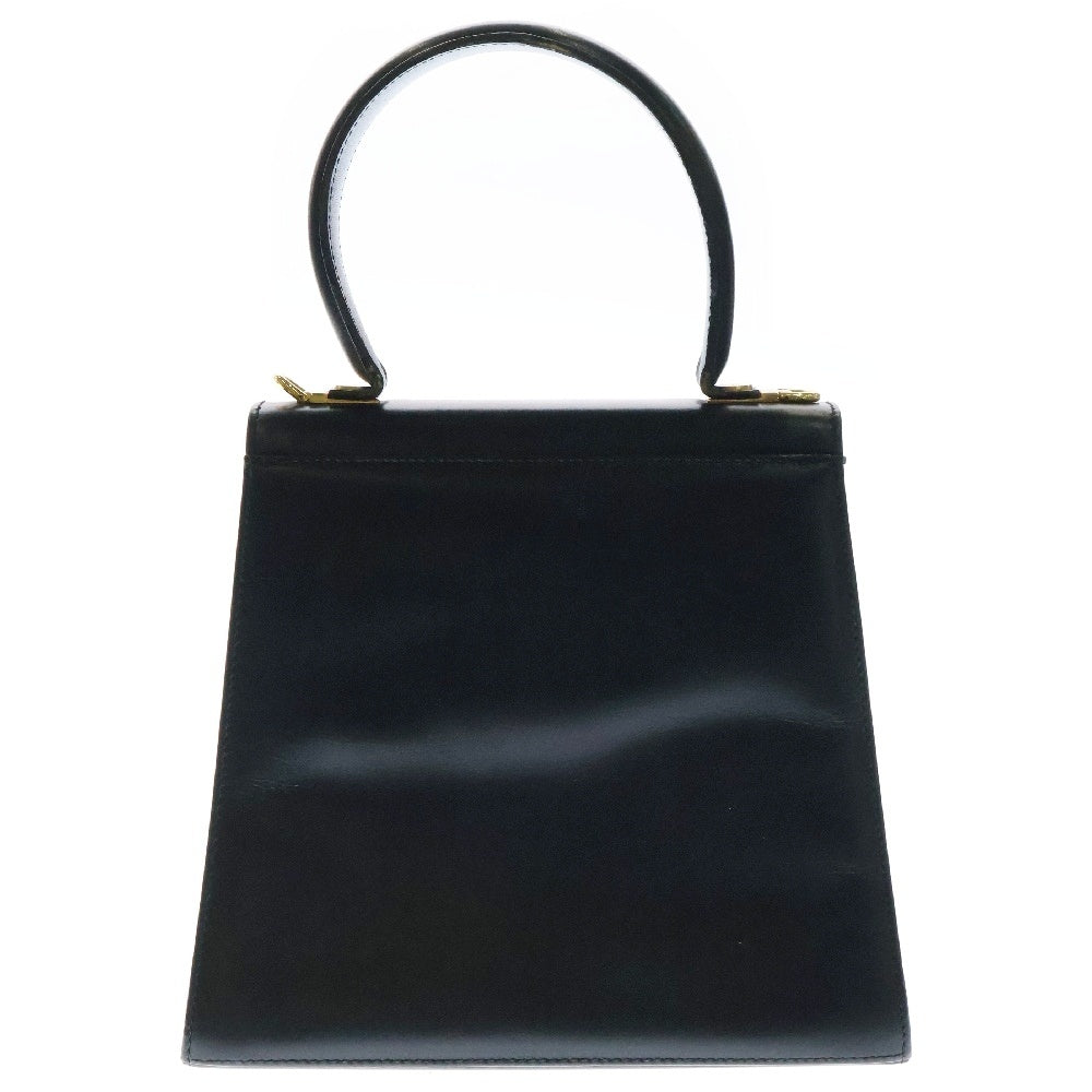 FERRAGAMO(フェラガモ) ガンチーニ ハンドバッグ ミニバッグ ブラック レザー ゴールド金具