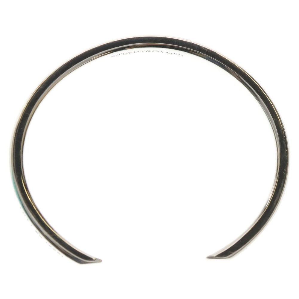 TIFFANY&Co(ティファニー) MAKERS メイカーズ ナローカフ バングル ブレスレット Ag925 25.1g シルバー