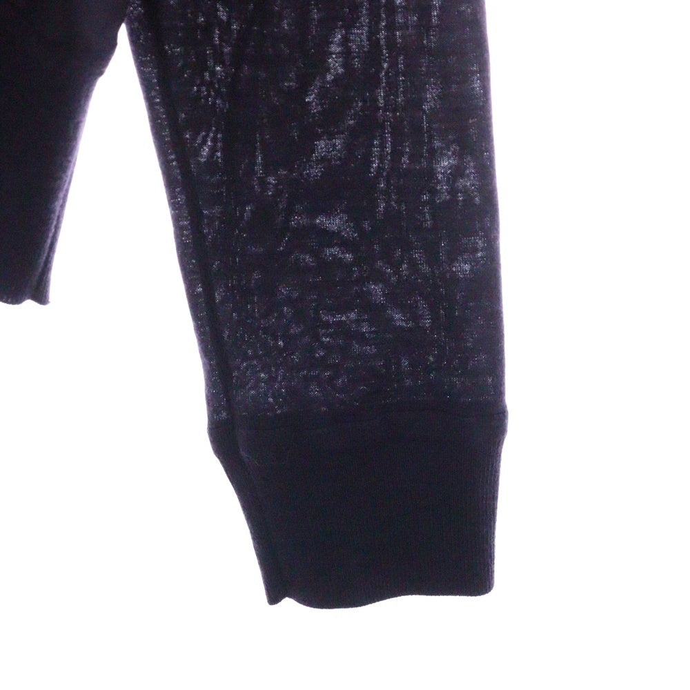 HERMES(エルメス) En Desordre Finesse ツイルレーヌ クルーネックセーター ニット パープル レディース H4H2826DL