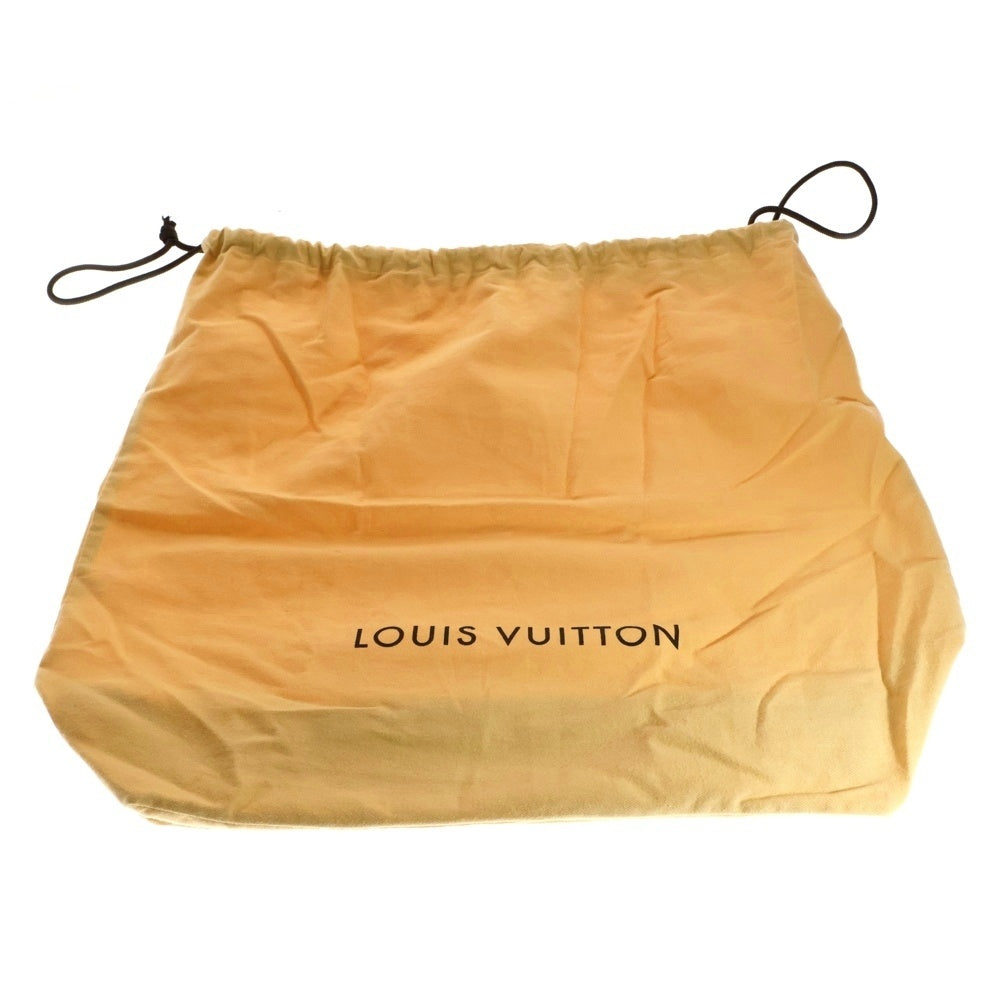 LOUIS VUITTON(ルイヴィトン) モノグラム モタード レザーハンドバッグ ブラウン×イエロー レディース