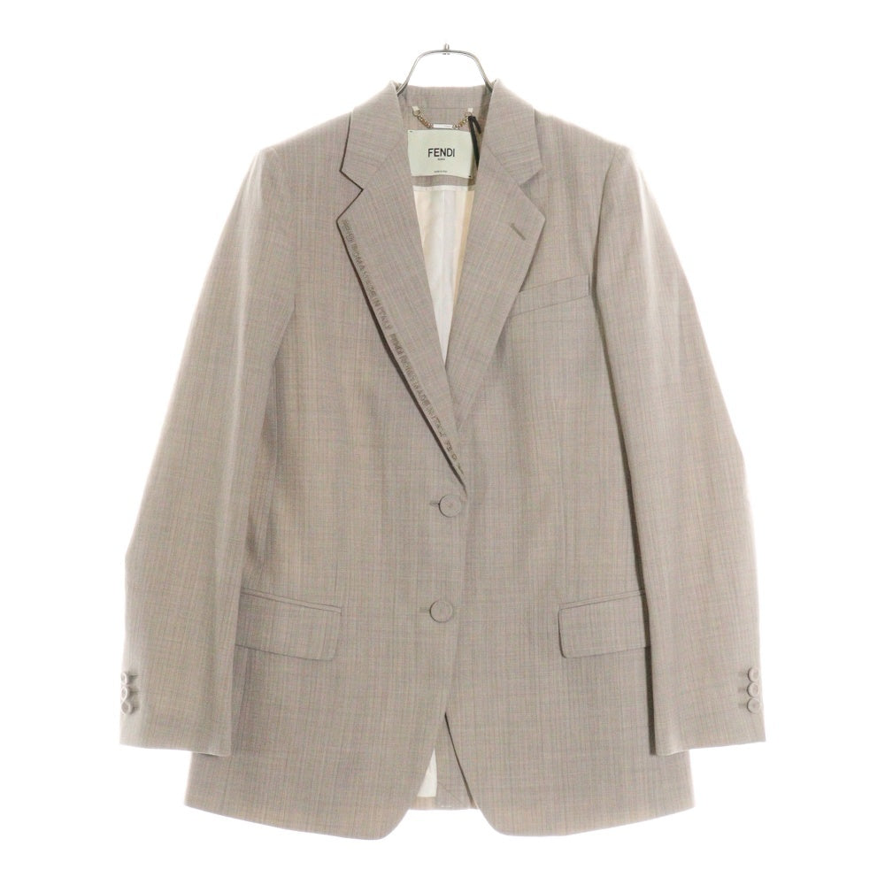 FENDI(フェンディ) フォーマル テーラードジャケット ベージュ アウター レディース FJ7450AM3P