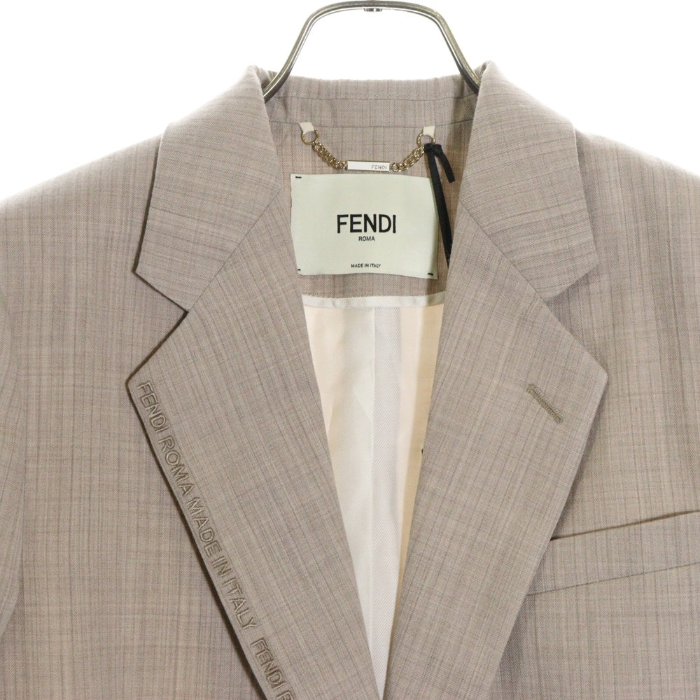 FENDI(フェンディ) フォーマル テーラードジャケット ベージュ アウター レディース FJ7450AM3P