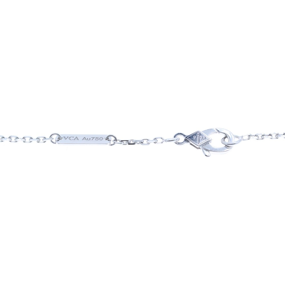 Van Cleef & Arpels(ヴァンクリーフアンドアーペル) ヴィンテージアルハンブラ ギョーシェ K18WG ホワイトゴールド VCARP9XG00