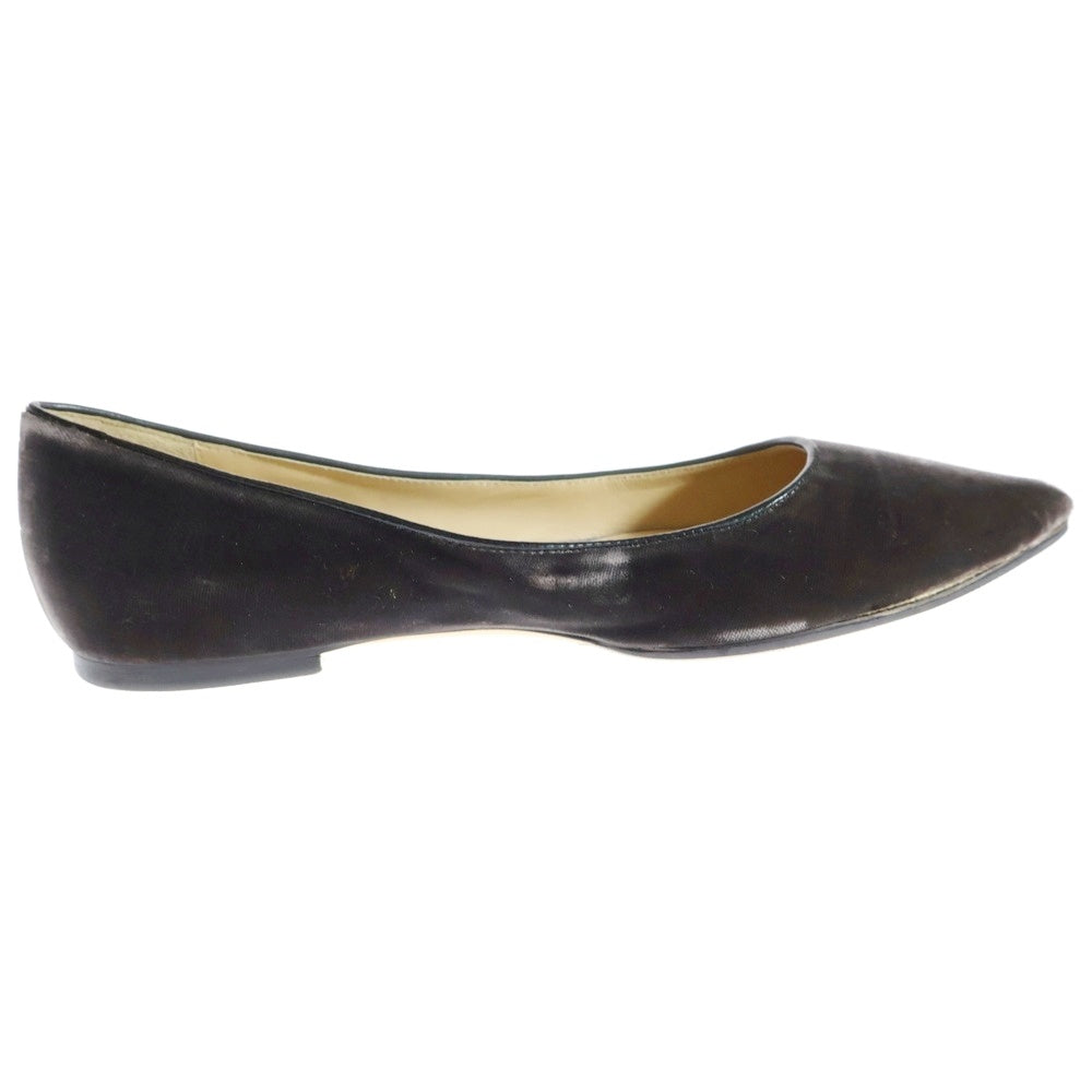 JIMMY CHOO(ジミーチュウ) パンプス シューズ スウェード ブラウン 37 レディース