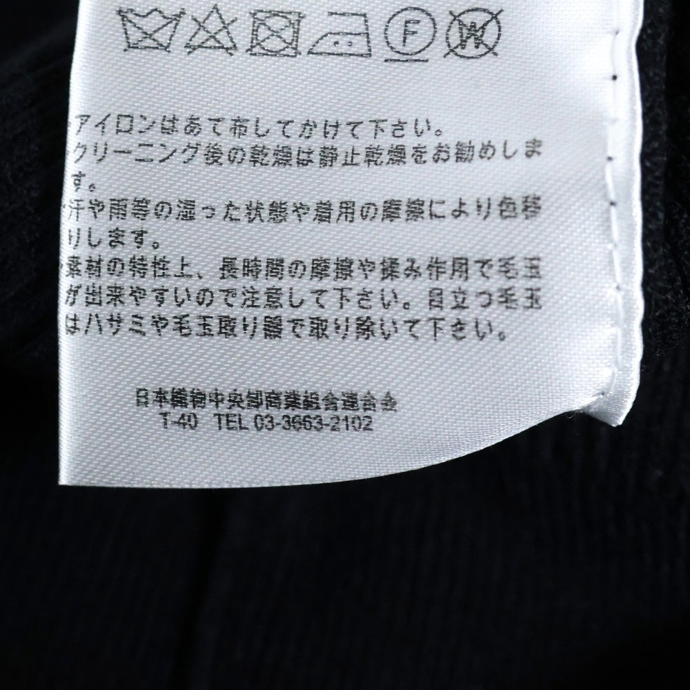 SO close(ソークロース) so close ソークローズ Vネック レーヨン ロングスリーブ 長袖 ニット セーター ブラック レディース