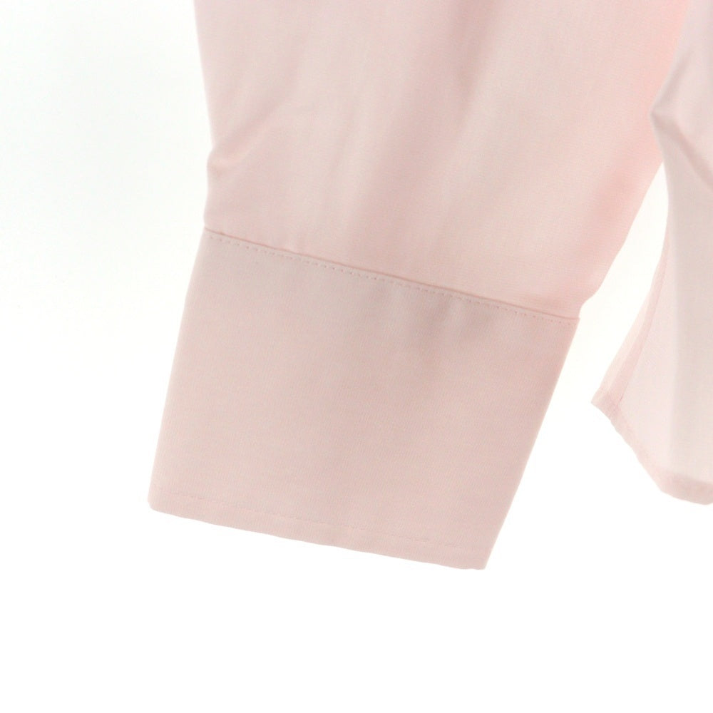 LANDS END(ランズエンド) ランズエンド 長袖ドレスシャツ Yシャツ ピンク 〇