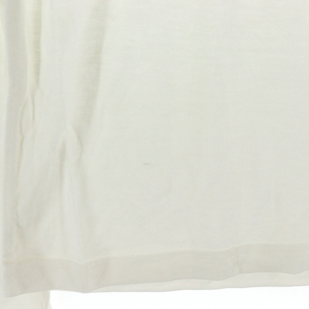 OTTO(オットー ) ハイネックト長袖Tシャツ トップ ホワイト 〇