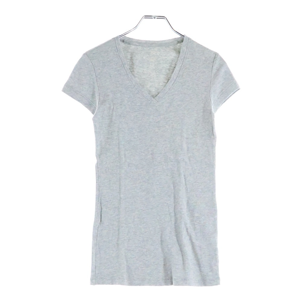 BANANA REPUBLIC(バナナリパブリック) Vネック 半袖Tシャツ カットソー グレー レディース
