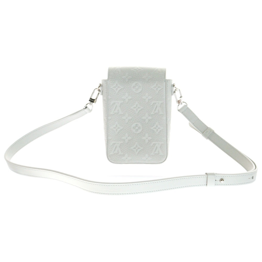 LOUIS VUITTON(ルイヴィトン) トリヨンモノグラム ヴェルティカルウェアラブル Sロック レザーショルダーバッグ ボディバッグ グレー M82568