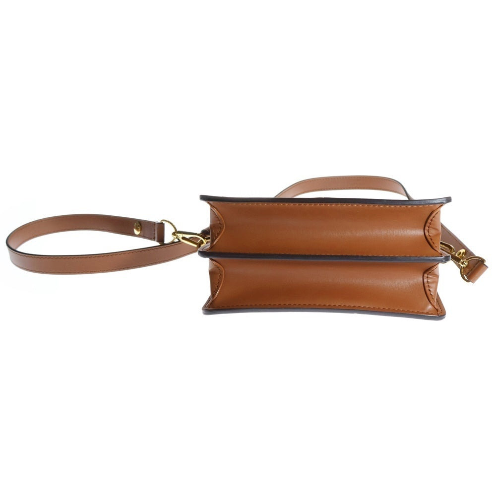 LOUIS VUITTON(ルイヴィトン) モノグラムリバース ドーフィーヌ MINI レザーショルダーバッグ ブラウン レディース M44580