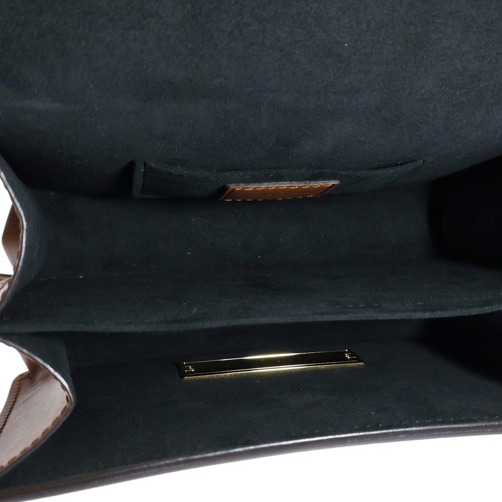 LOUIS VUITTON(ルイヴィトン) モノグラムリバース ドーフィーヌ MINI レザーショルダーバッグ ブラウン レディース M44580