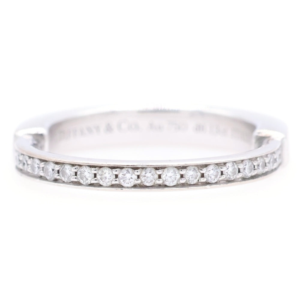TIFFANY&Co(ティファニー) ロック ダイヤ リング Au750 K18 WG ホワイトゴールド D0.13ct 指輪