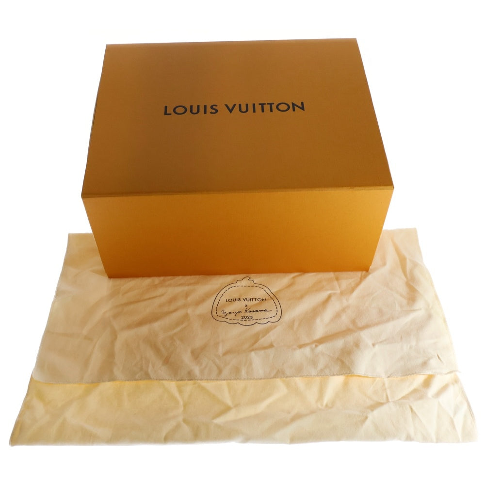 LOUIS VUITTON(ルイヴィトン) LV×YK モノグラム ペインティッド ドット オンザゴーMM 草間彌生 ICタイプ M46379 ブラウン マルチカラー PVC ハンドバッグ トートバッグ