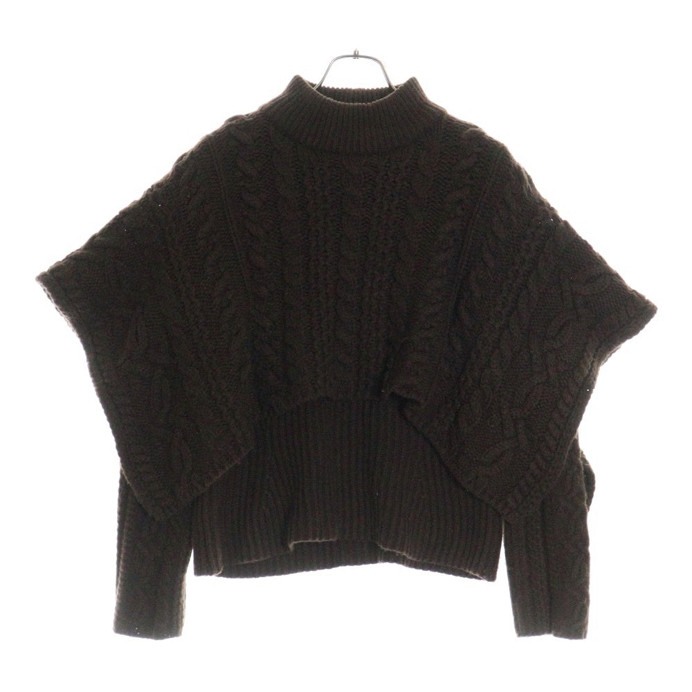 HERMES(エルメス) カシミヤ モヘア ニット ブラウン 36