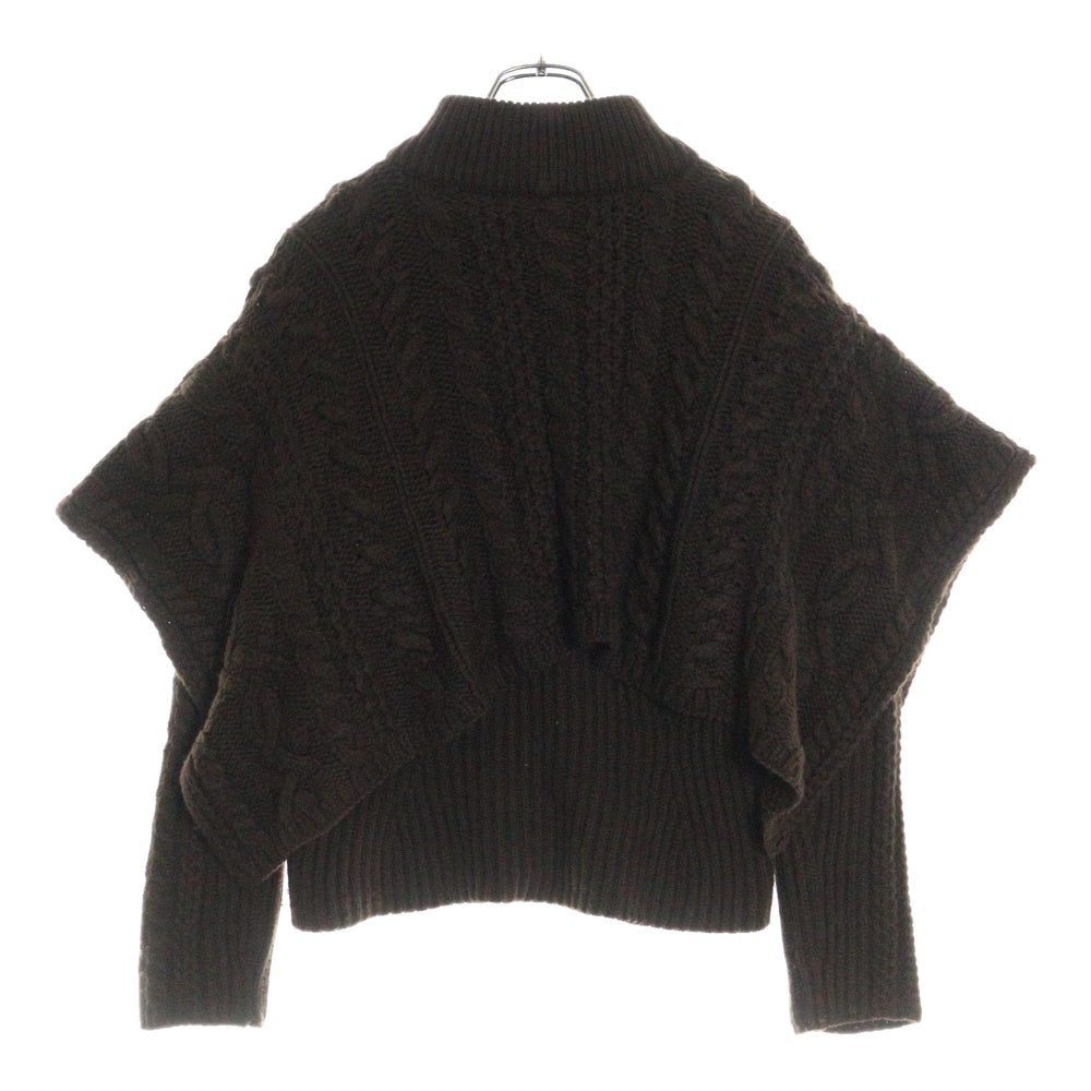 HERMES(エルメス) カシミヤ モヘア ニット ブラウン 36