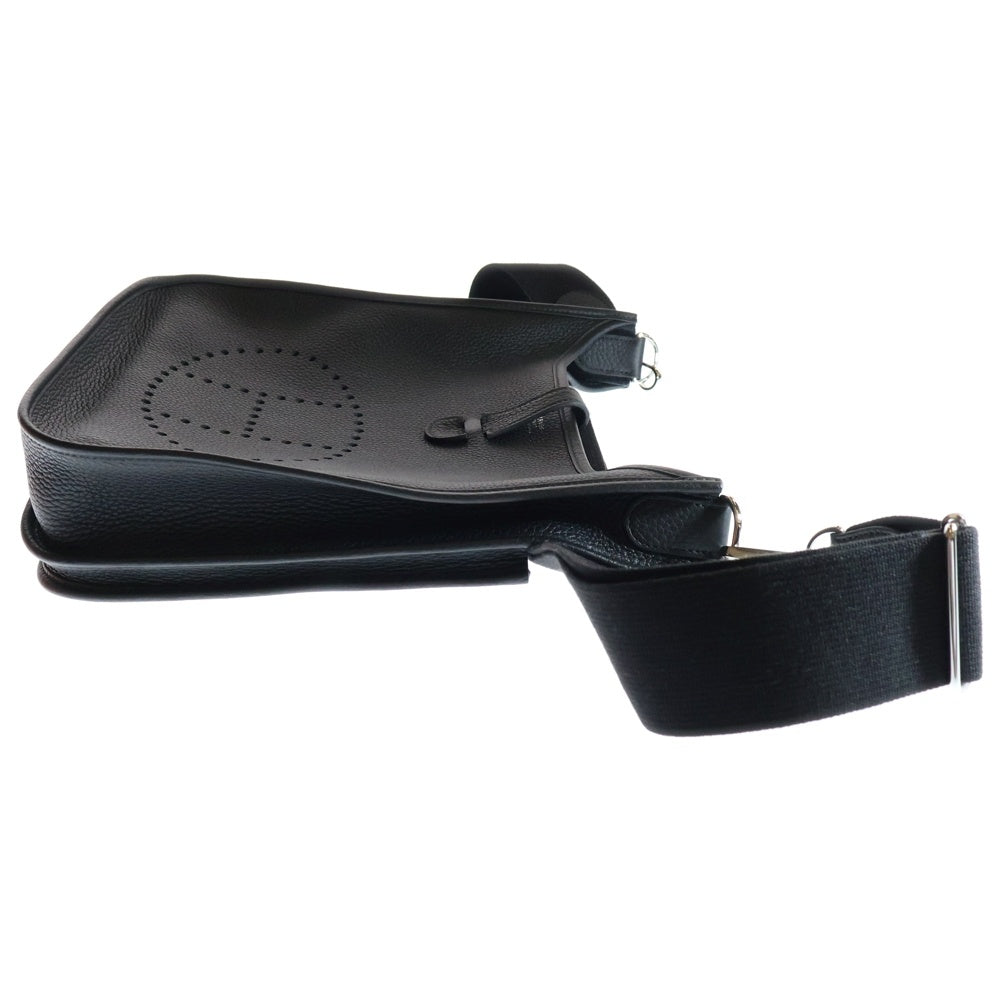 HERMES(エルメス) エブリン3 3 PM ブラック トリヨン シルバー金具 W刻印 ショルダーバッグ