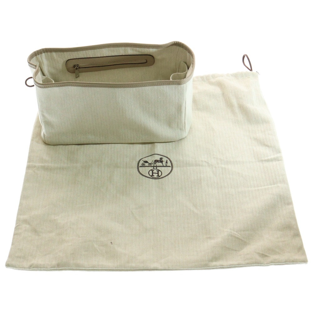 HERMES(エルメス) ガーデンパーティTPM エトゥープ ネゴンダ U刻印 シルバー金具 ハンドバッグ