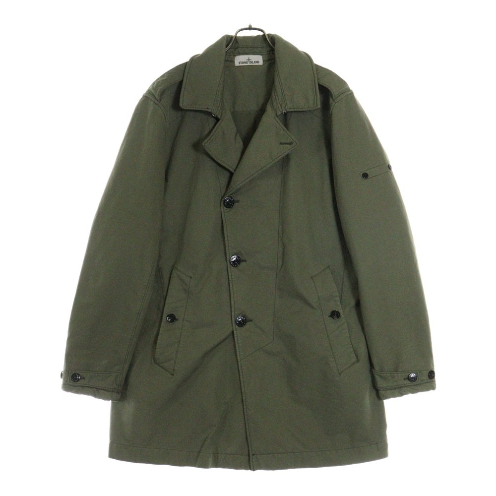 STONE ISLAND(ストーンアイランド) DAVID-TC テクニカル ファブリック 中綿入りミリタリーコート ブルゾン カーキ 651545249