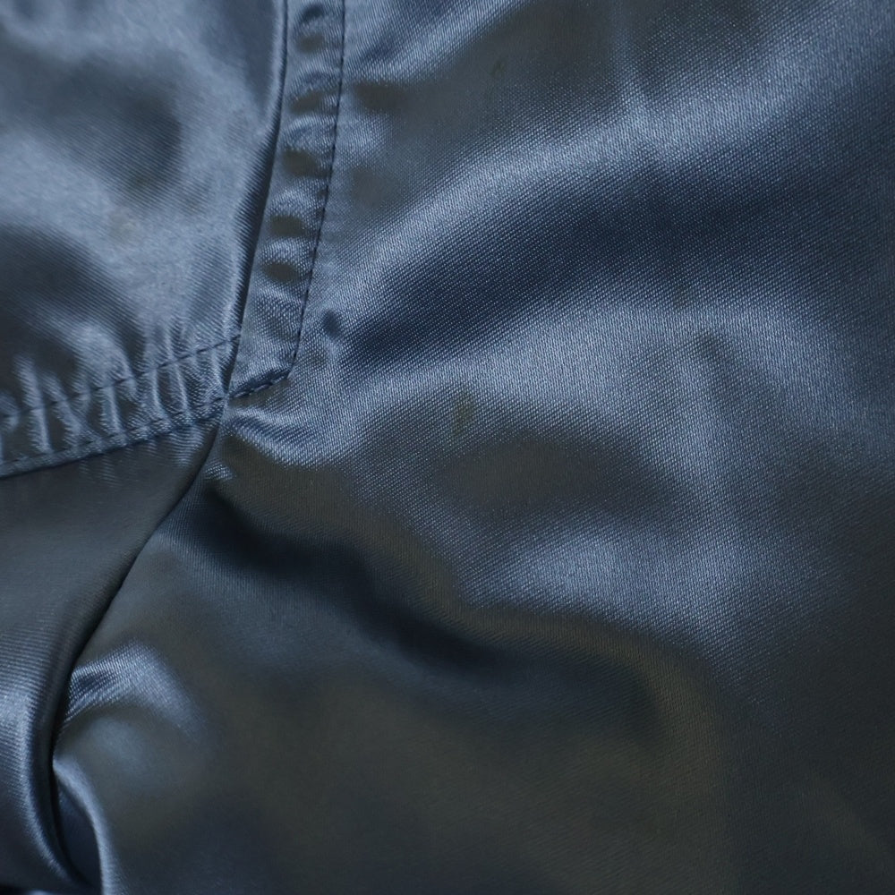 DIOR(ディオール) 20AW×Shawn Stussy ショーンステューシー バックロゴ刺繍ボンバージャケット MA-1 943C439D4878 ブルー