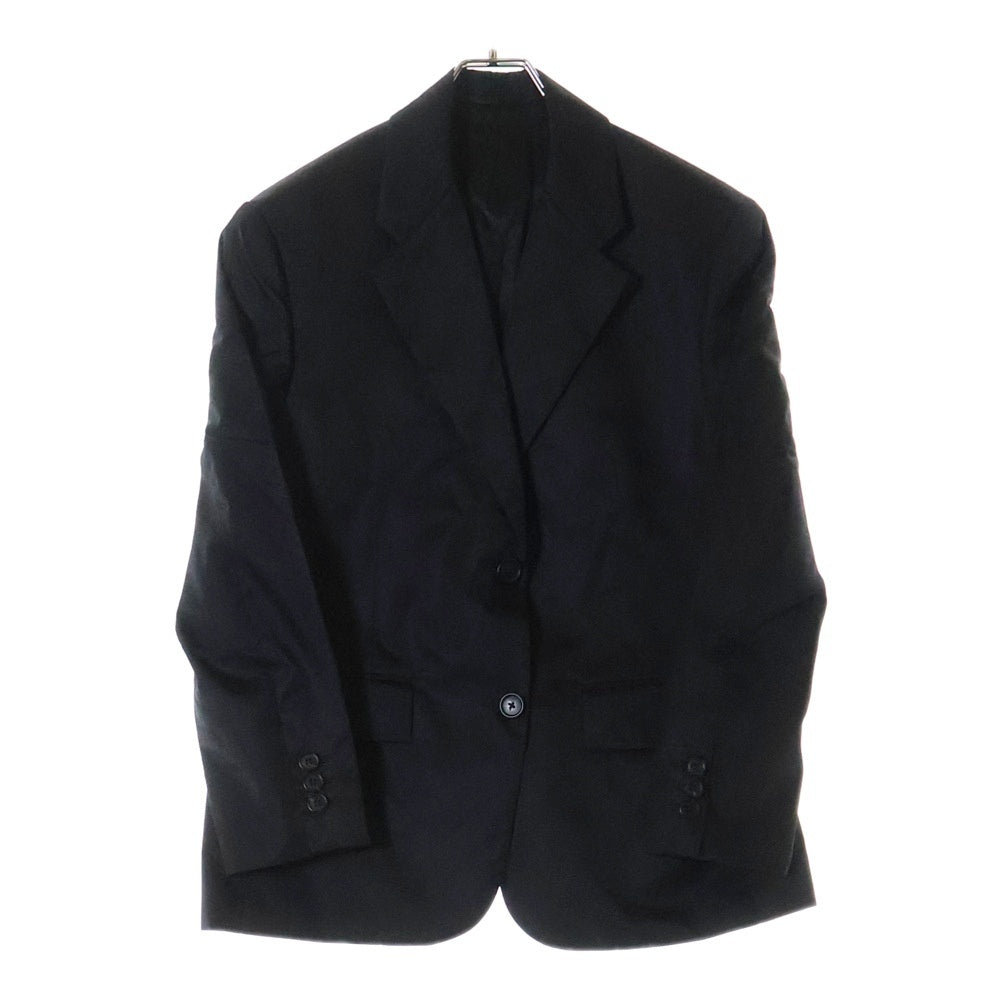 PRADA(プラダ) RE-NYLON リナイロン エコニール トライアングルロゴプレート ポーチ付き 2B テーラードジャケット ブラック レディース 270101 S232 1WQ8