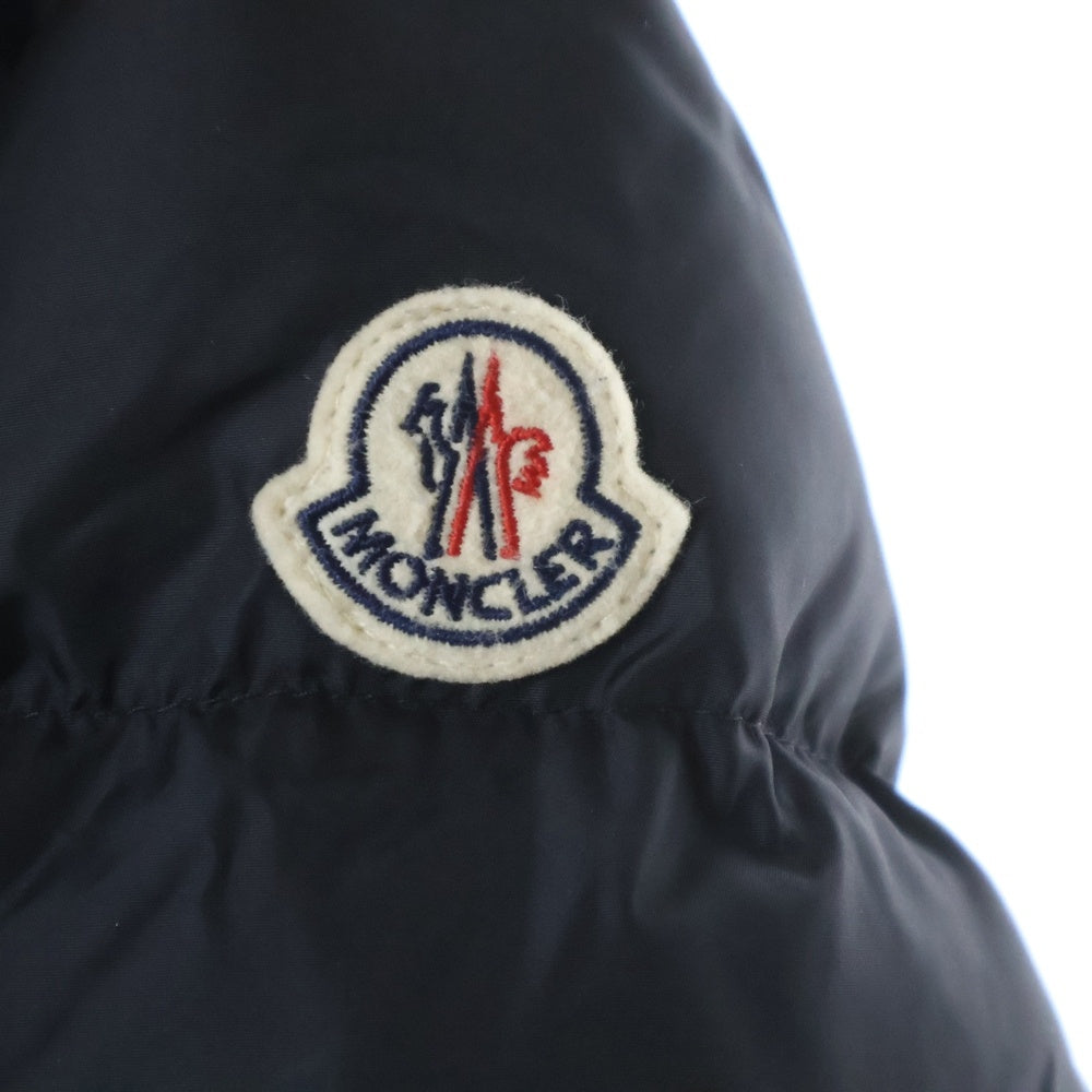 MONCLER(モンクレール) 20AW MARQUER GIUBBOTTO マルケ ワッペンロゴ ジップアップ ダウンジャケット ブラック F20931A58900 C0230