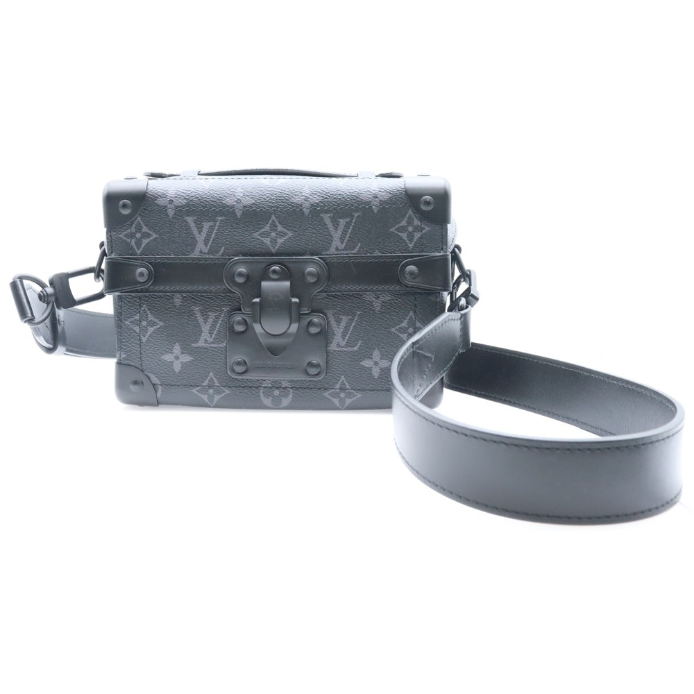 LOUIS VUITTON(ルイヴィトン) モノグラムエクリプス ソウルトランク ショルダーバッグ ハンドバッグ ブラック PVCレザー RFID M11743