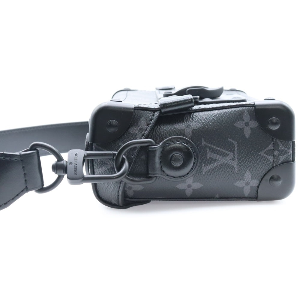 LOUIS VUITTON(ルイヴィトン) モノグラムエクリプス ソウルトランク ショルダーバッグ ハンドバッグ ブラック PVCレザー RFID M11743