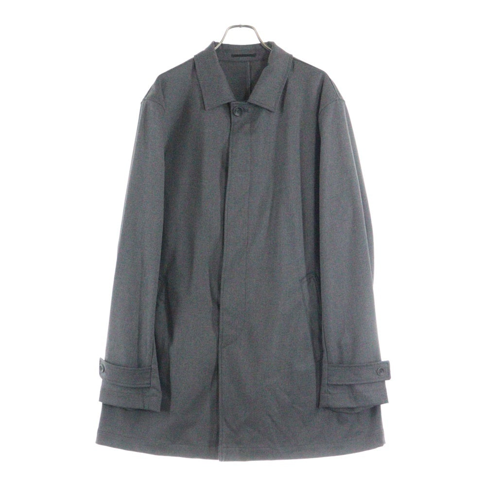 ARMANI COLLEZIONI(アルマーニ コレツィオーニ) ビスコース混 ステンカラーコート グレー 2ZI98W ZZ070