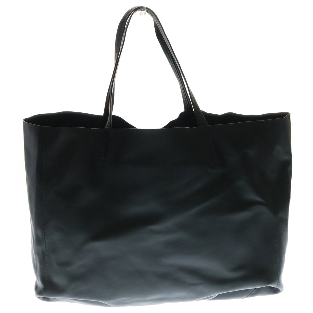 CELINE(セリーヌ) ホリゾンタルカバ トートバッグ ハンドバッグ ブラック ゴールド金具 レザー
