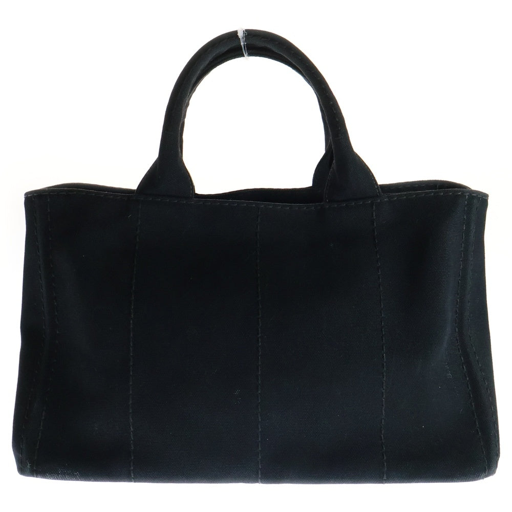 PRADA(プラダ) カナパ 2WAY ハンドバッグ ショルダーバッグ ブラック キャンバス