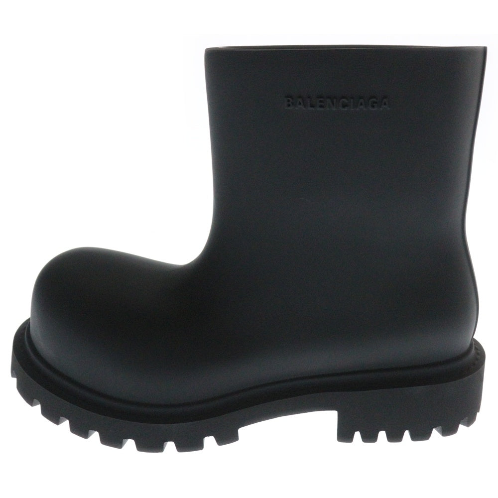 BALENCIAGA(バレンシアガ) 24SS 770589 STEROID BOOT ラバー ステロイドブーツ ハイカット ブラック