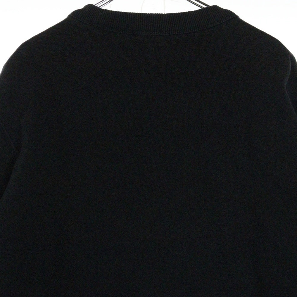 BURBERRY(バーバリー) 19AW HORSEFERRY ホースフェリー ロゴプリント クルーネック プルオーバースウェットトレーナー ブラック 8017228