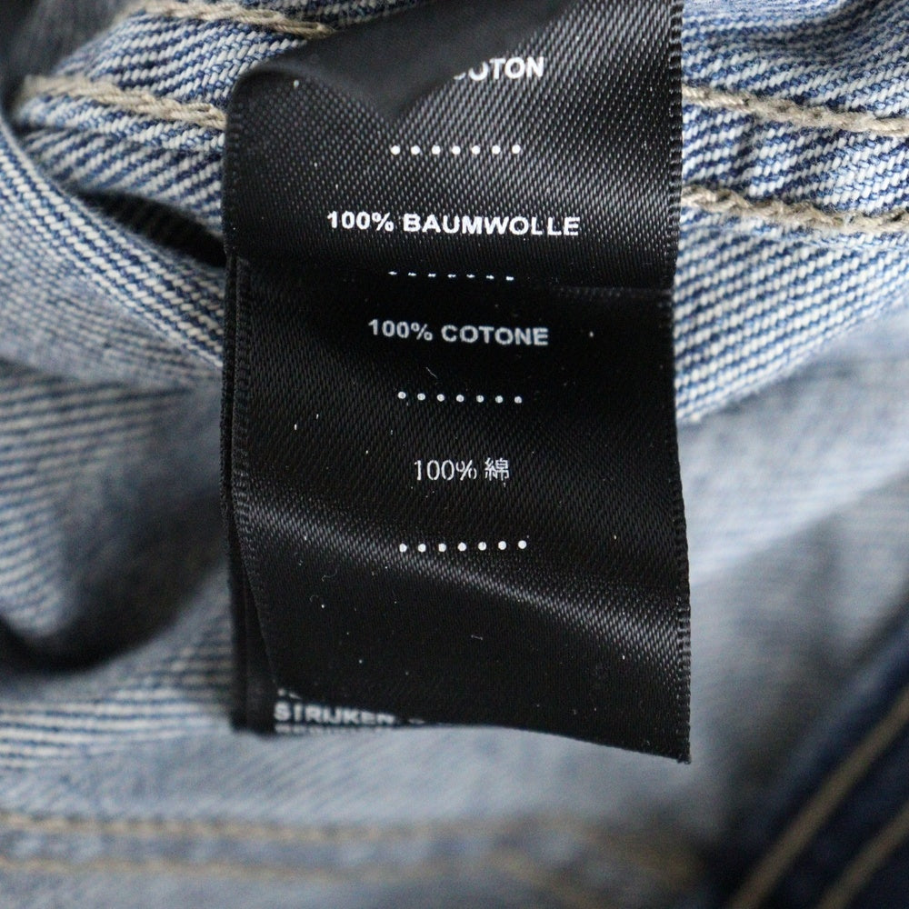 HARLEY DAVIDSON(ハーレーダビッドソン) BAR & SHIELD LOGO DENIM JACKET バー アンド シールド バックロゴ刺繍 デニム トラッカージャケット インディゴ 99040-08VM