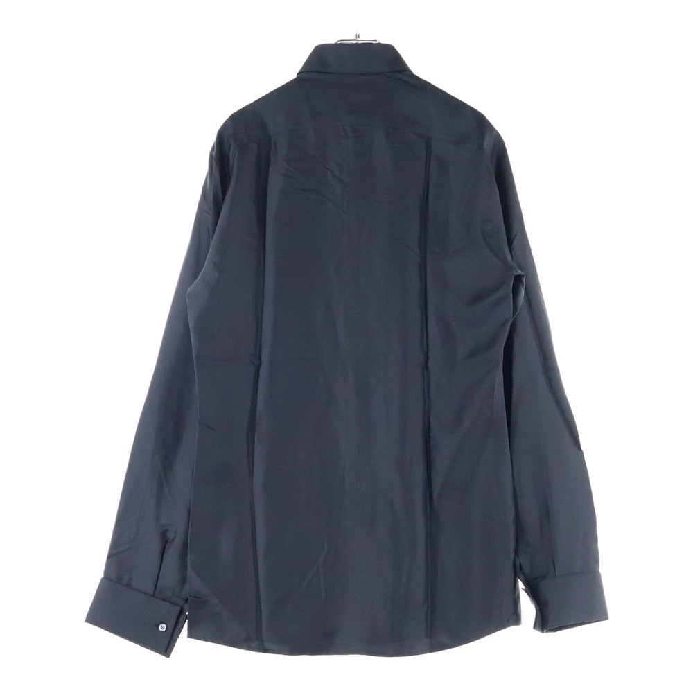 LOUIS VUITTON(ルイヴィトン) 長袖シルクシャツ ブラック RM101 MQSH515HX